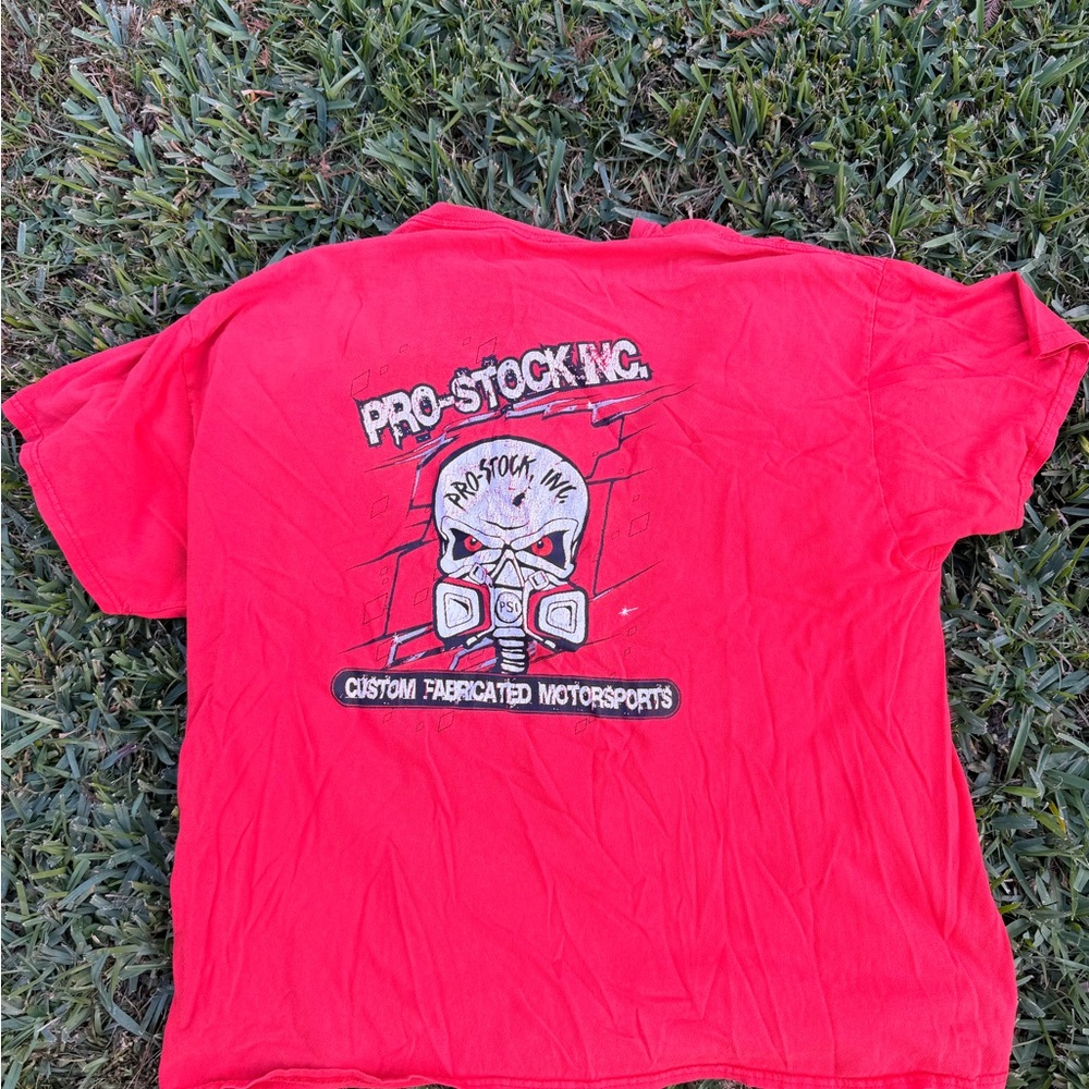‘00s Pro Stock Motorsports Skull Tee